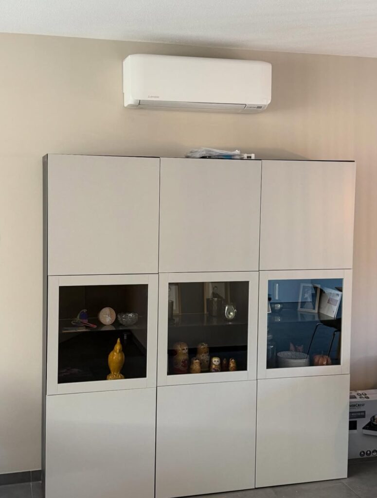 airco binnenunit verwarmen